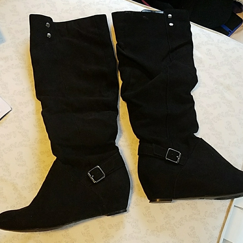 Knee high boots